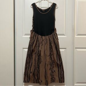 SOLD!!! VINTAGE MAMO HOWELL Lei Dress